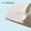 Buena bolsa de filtro resistente a altas temperaturas de la fibra de vidrio de la tela de la tela